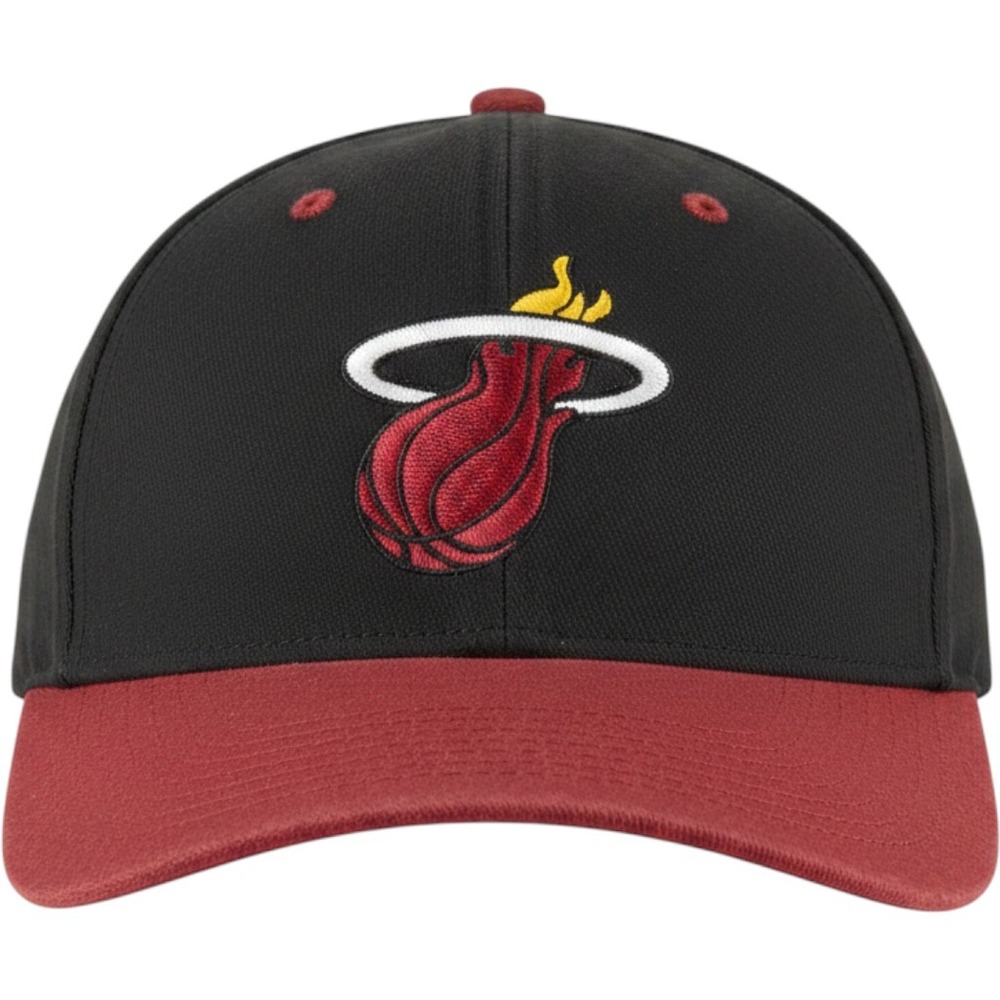 Adidas Miami Heat‎ NBA Hat Snapback Adjustable Black Red Basketball Sportswear